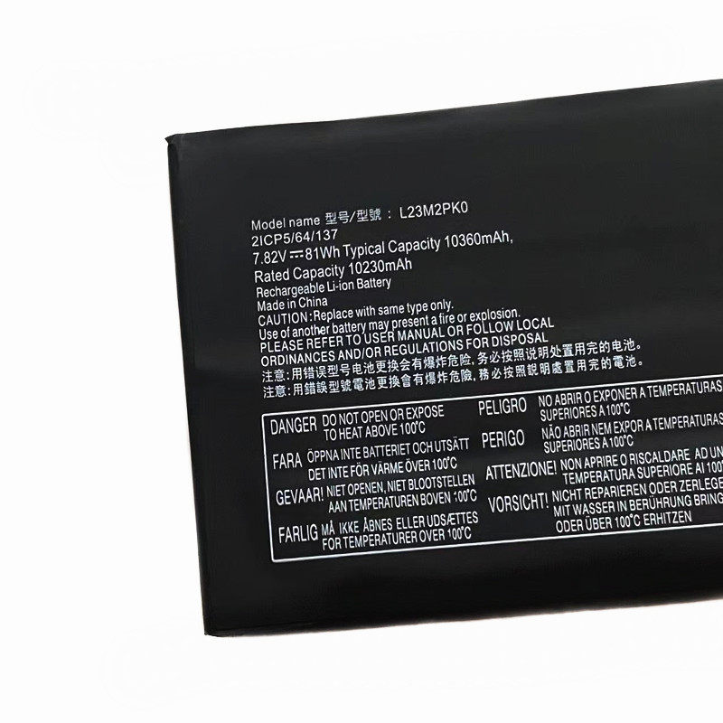 81WH Capacity L23M2PK0 Battery - Pc Gaming Legion recension och pris
