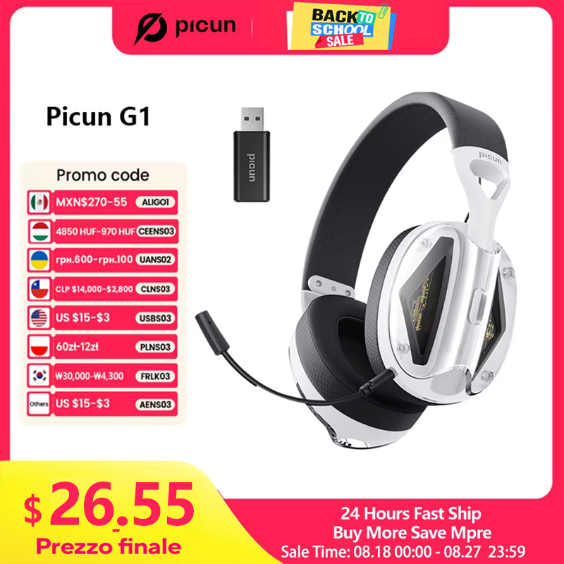 Picun G1 2.4GHz Gaming Wireles - Pc Gaming X3D recension och pris
