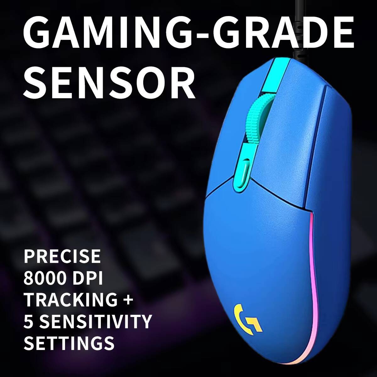 Logitech G203 LIGHTSYNC Gaming - Pc Gaming Logitech recension och pris