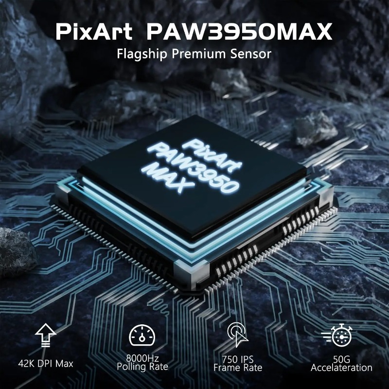 ATTACK SHARK R6 Ergonomic Wire - Pc Gaming X3D recension och pris