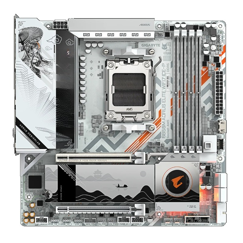 B850M AORUS ELITE WIFI7 ICE-P  - Pc Gaming X3D recension och pris