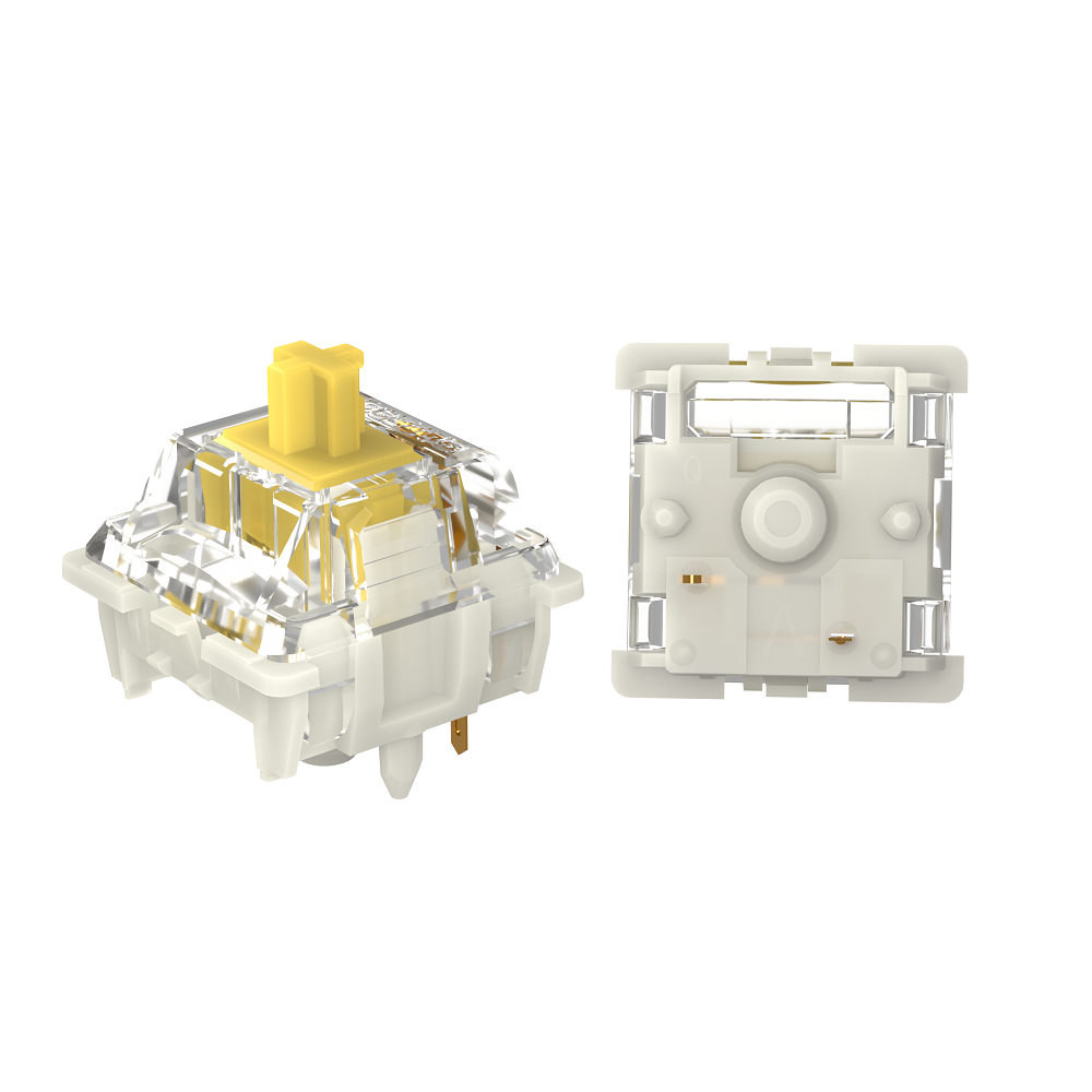 Gateron White Yellow Silver Pr - Pc Gaming Yellow recension och pris