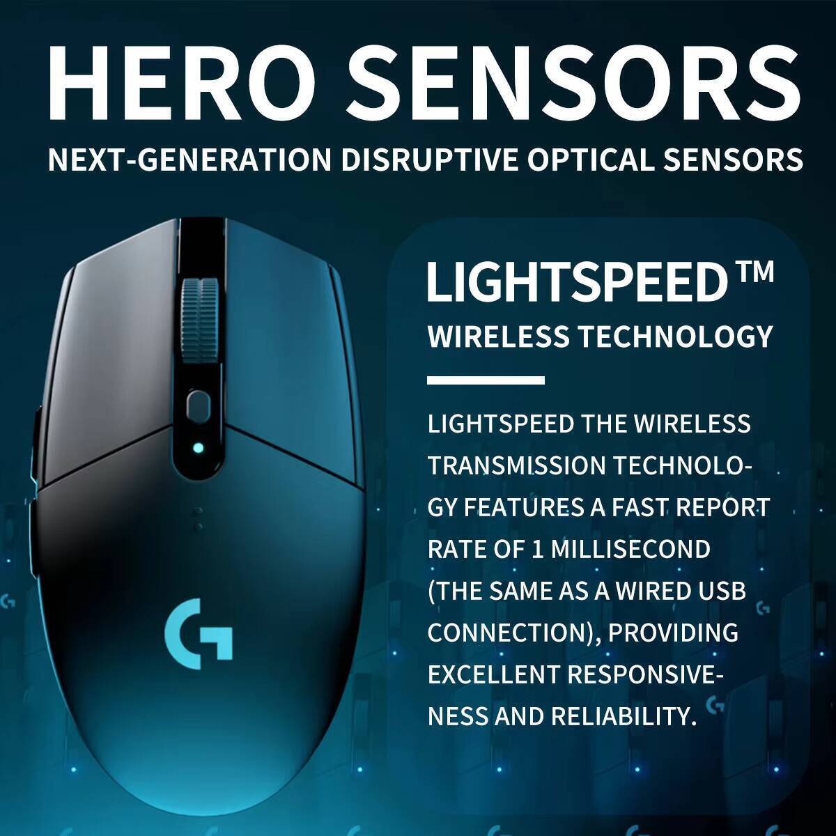 Logitech G304 Wireless Mouse L - Pc Gaming Logitech recension och pris