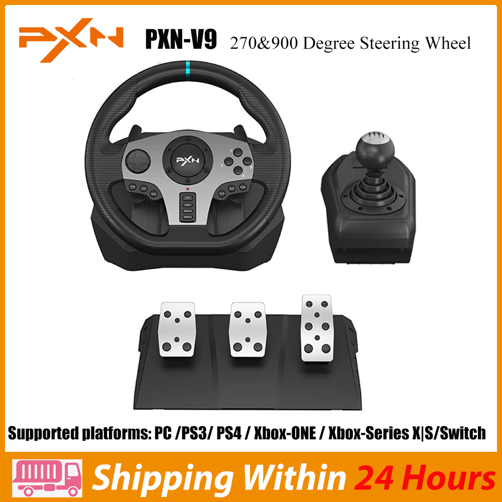 PXN V9 Volante PC Steering Whe - Pc Gaming Xgear recension och pris
