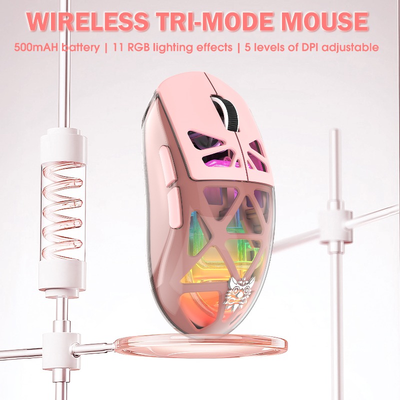 ONIKUMA CW930 Wireless Transpa - Pc Gaming X3D recension och pris