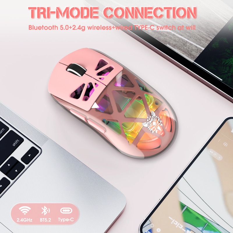 ONIKUMA CW930 Wireless Transpa - Pc Gaming X3D recension och pris