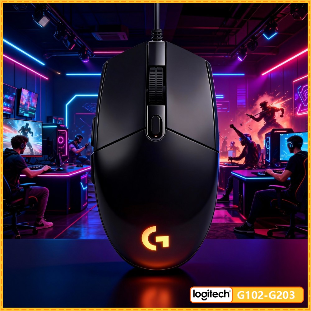 Logitech G203 Wired RGB Gaming - Pc Gaming Logitech recension och pris