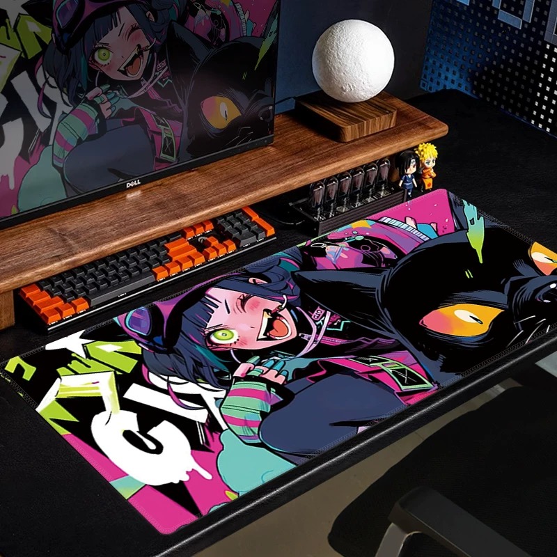 Anime Black Cat Gaming Mouse P - Pc Gaming Yellow recension och pris