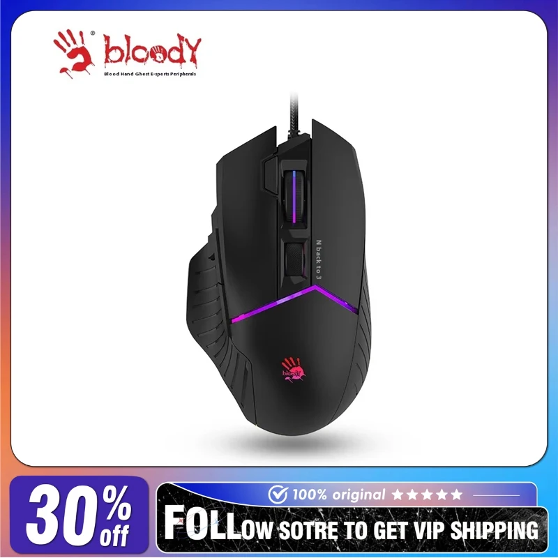 A4tech Bloody W95MAX Wired Mou - Pc Gaming X3D recension och pris