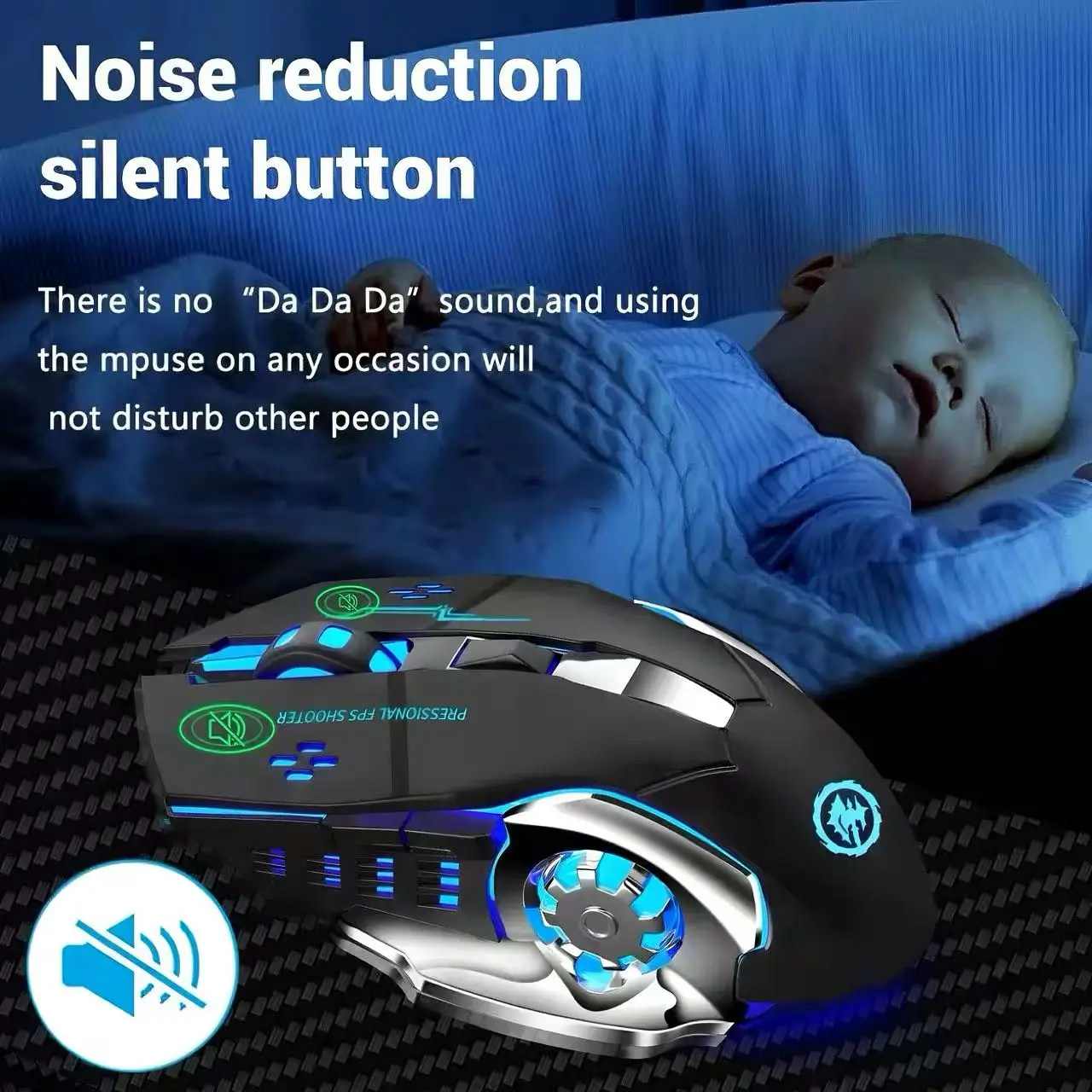 Wireless Gaming Mouse Bluetoot - Pc Gaming X3D recension och pris