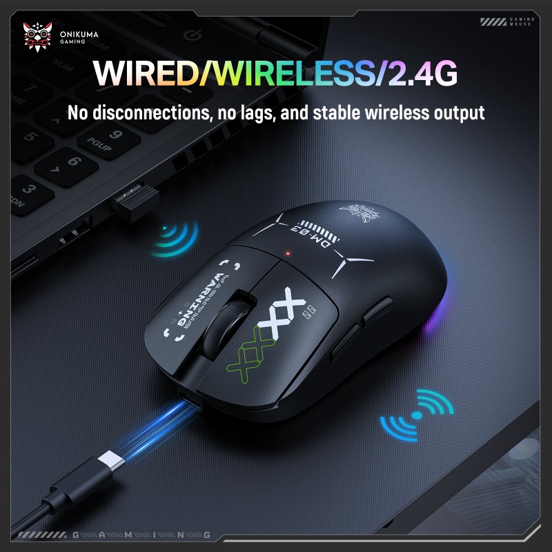 ONIKUMA DM03 Wireless Gaming M - Pc Gaming X3D recension och pris